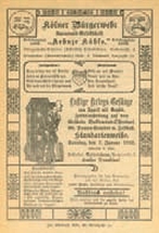 Liederheft Ähnze Kähls 1912