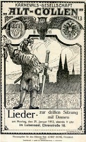 Liederheft Ähnze Kähls 1912